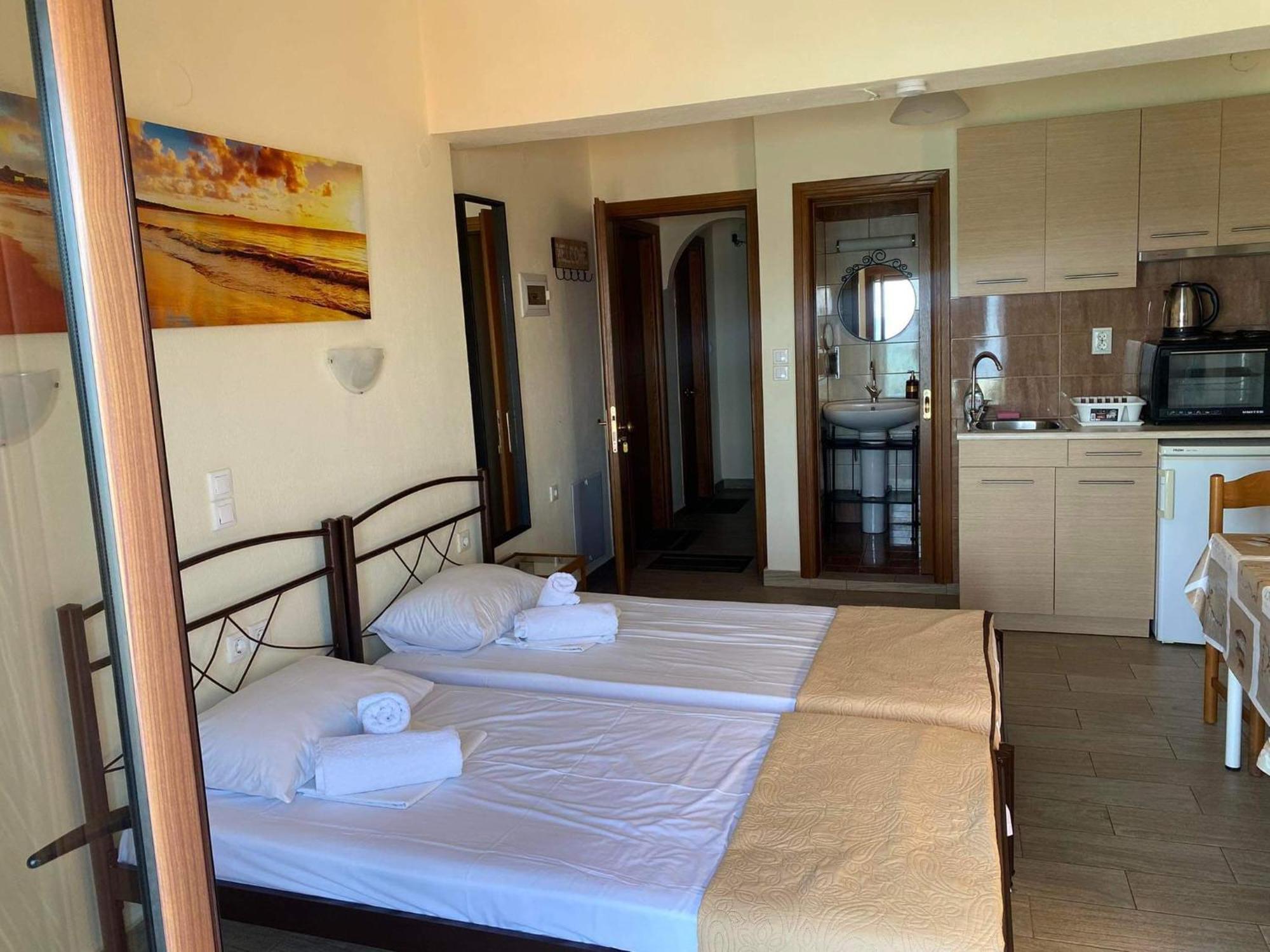 Diolkos Apartement نيا رودا الغرفة الصورة