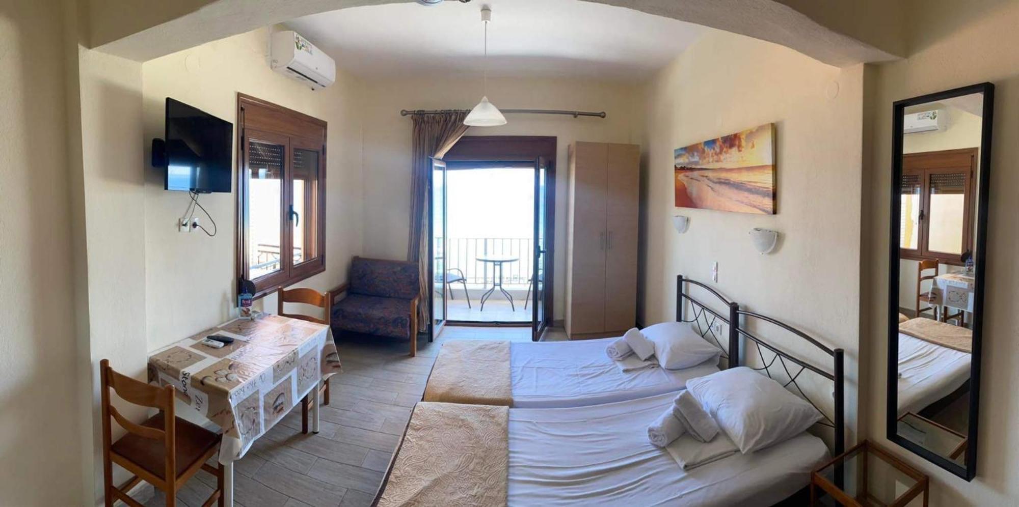 Diolkos Apartement نيا رودا الغرفة الصورة