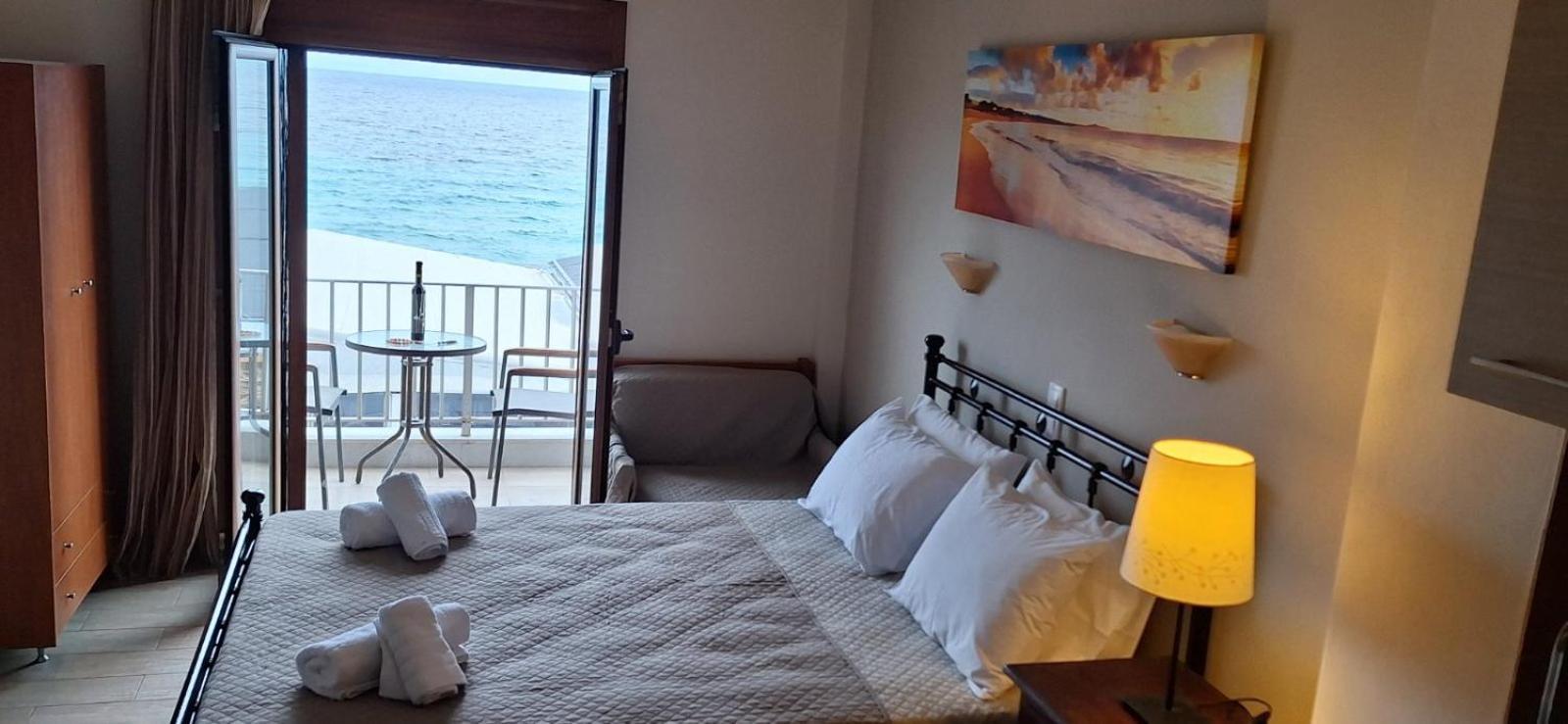 Diolkos Apartement نيا رودا الغرفة الصورة